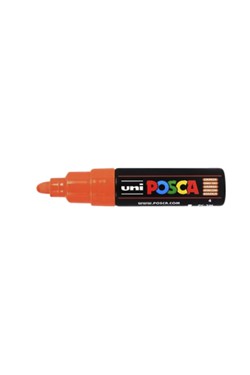 Paintmarker Uni POSCA PC7M breed donkeroranje
