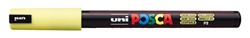 Paintmarker Uni POSCA PC1MR extra fijn zonnegl