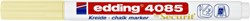 Krijtstift edding 4085 by Securit rond 1-2mm pastel geel
