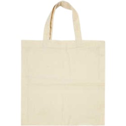 Tas Creativ Company 27.5x30cm 5 stuks katoen naturel