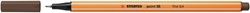 Fineliner STABILO point 88/65 fijn amber