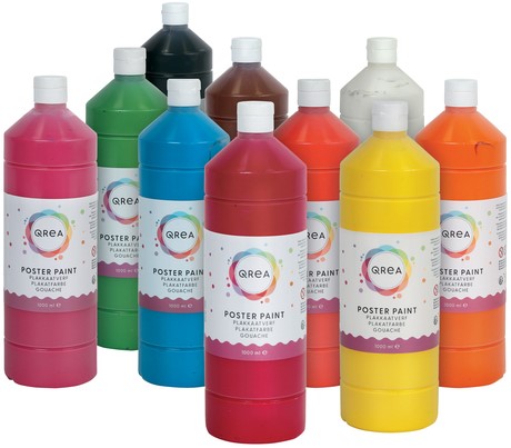 Plakkaatverf Creall basic cyclaam 500ml-2