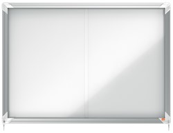 Binnenvitrine Nobo Premium Plus 8xA4 schuifdeur magnetisch