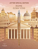 Balpen Parker Jotter special edition Rome bronze CT medium-2