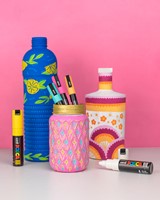 Paintmarker Uni POSCA PC17K extra breed rechthoek goud-7