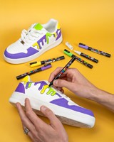 Paintmarker Uni POSCA PC8K breed schuin fluor turquoise-2