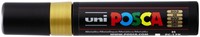 Paintmarker Uni POSCA PC17K extra breed rechthoek goud-2