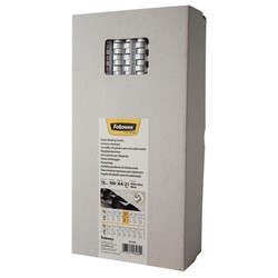 Bindrug Fellowes 12mm 21rings A4 wit 100 stuks