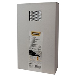 Bindrug Fellowes 14mm 21rings A4 wit 100 stuks