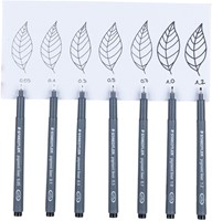 Fineliner Staedtler Pigment 308 zwart 0.3-2.0mm-2