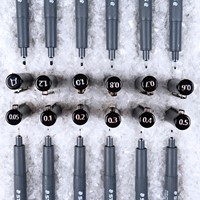 Fineliner Staedtler Pigment 308 0.3mm set à 6st assorti-1