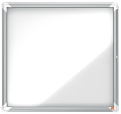 Buitenvitrine Nobo Premium Plus 6xA4 draaideur magnetisch