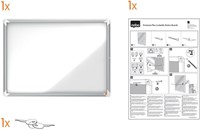 Buitenvitrine Nobo Premium Plus 12xA4 draaideur magnetisch-8
