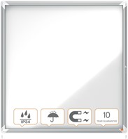 Buitenvitrine Nobo Premium Plus 12xA4 draaideur magnetisch-2