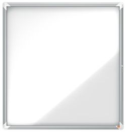 Buitenvitrine Nobo Premium Plus 12xA4 draaideur magnetisch