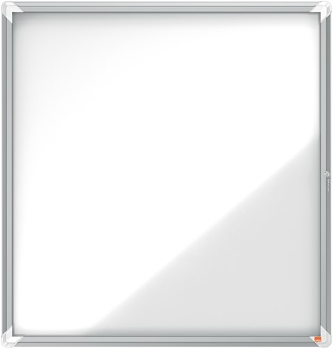 Buitenvitrine Nobo Premium Plus 12xA4 draaideur magnetisch