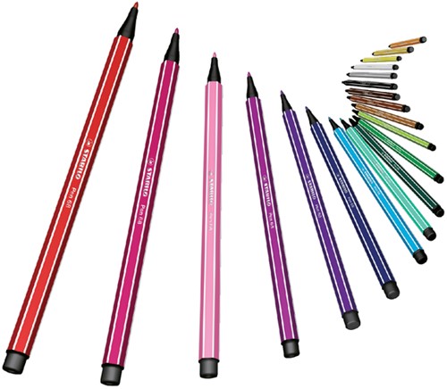 Viltstift STABILO Pen 68/88 medium licht oker-2