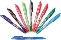 Rollerpen PILOT friXion medium assorti blister à 3 stuks-2