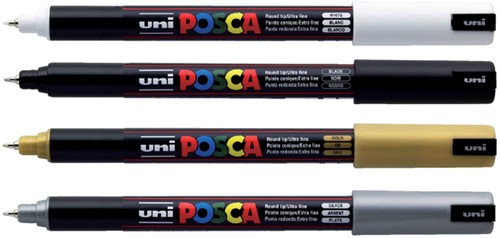 Paintmarker Uni POSCA PC1MR extra fijn abrikoos-2