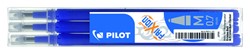 Rollerpenvulling PILOT friXion medium blauw set à 3 stuks/ BREED