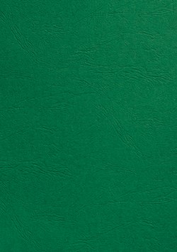 Voorblad GBC A4 lederlook groen 100 stuks
