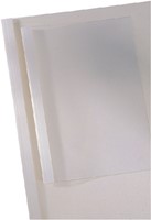 Thermische omslag GBC A4 4mm transparant/wit 100 stuks-3